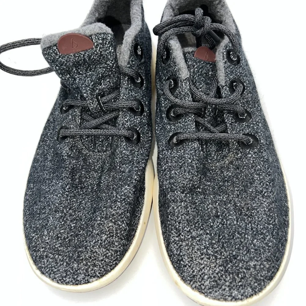 Allbirds Mizzle Men’s Wool Runners Grey‎ Reinforced Sole Size 14